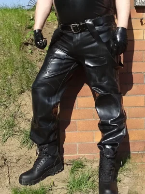 Latex Mens Air Force Flight Pants