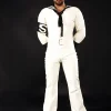 Latex Mens Ansal Back Zipper Catsuit