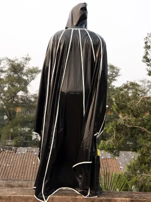 Latex Mens Batwing Cape Latex Mens Batwing Cape