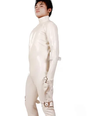 Latex Mens Bondage-Sleeved Catsuit Latex Mens Bondage-Sleeved Catsuit