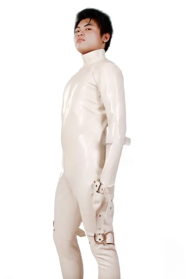 Latex Mens Bondage-Sleeved Catsuit Latex Mens Bondage-Sleeved Catsuit