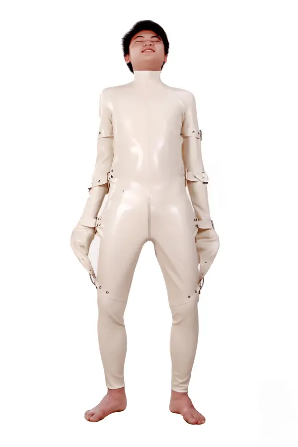 Latex Mens Bondage-Sleeved Catsuit Latex Mens Bondage-Sleeved Catsuit