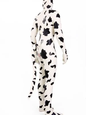 Latex Mens Bos Taurus Cow Design Catsuit Latex Mens Bos Taurus Cow Design Catsuit