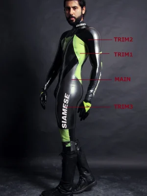 Latex Mens Brand Name T-Age MotoGP Biker Catsuit Version 17 Latex Mens Brand Name T-Age MotoGP Biker Catsuit Version 17