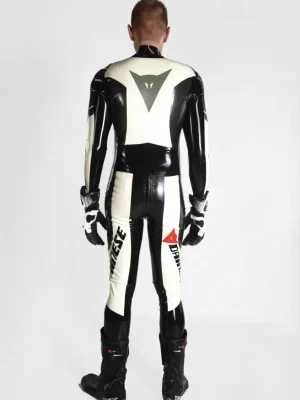 Latex Mens Brand Name T-Age Style MotoGP Biker Catsuit Version 15 Latex Mens Brand Name T-Age Style MotoGP Biker Catsuit Version 15