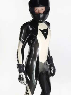 Latex Mens Brand Name T-Age Style MotoGP Biker Catsuit Version 15 Latex Mens Brand Name T-Age Style MotoGP Biker Catsuit Version 15