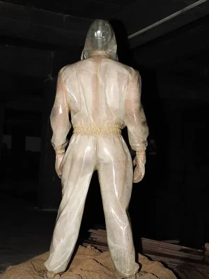 Latex Mens Cocoon Total Enclosure Bodysuit Catsuit
