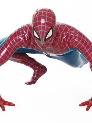 Latex Mens Cosplay Red Spider Total Coverage Catsuit Latex Mens Cosplay Red Spider Total Coverage Catsuit