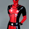 Latex Mens Decatur Back Zipper Catsuit