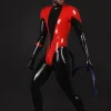 Latex Mens Deuce Codpiece Catsuit