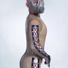 Latex Mens Diamond Dazzler Front Zipper Catsuit Latex Mens Diamond Dazzler Front Zipper Catsuit