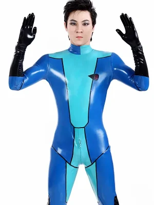 Latex Mens Digital Robot Catsuit Latex Mens Digital Robot Catsuit