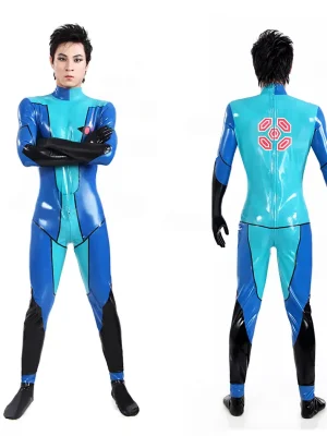 Latex Mens Digital Robot Catsuit Latex Mens Digital Robot Catsuit