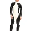 Latex Mens Dual Tones Transparent Catsuit