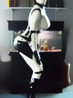 Latex Mens Female Startrooper Suit Catsuit