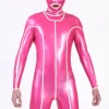 Latex Mens Halloween Fright Skeleton Design Catsuit