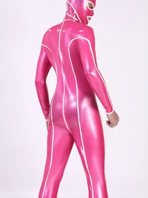 Latex Mens Gyro-Gimp Hooded Catsuit Latex Mens Gyro-Gimp Hooded Catsuit