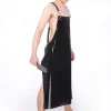 Latex Mens Laced-Front Sleeveless Catsuit