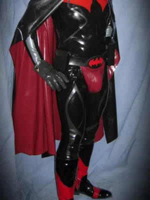 Latex Mens Meridian Front Zipper Catsuit
