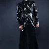 Latex Mens Military Style Heavy Grade Jacket