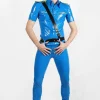 Latex Mens Military Style Heavy Grade Jacket