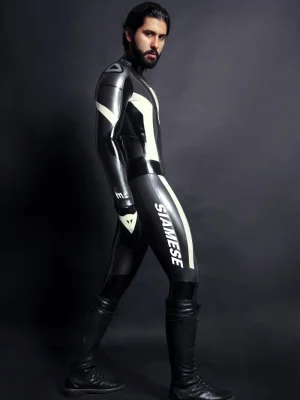 Latex Mens MotoGP Biker Catsuit Version 5 Latex Mens MotoGP Biker Catsuit Version 5