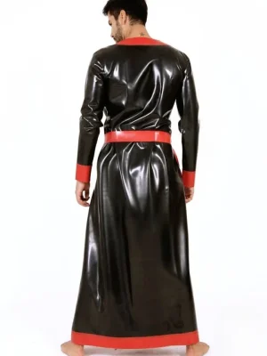 Latex Mens Night Robe