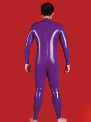 Latex Mens Nipple-Zipper Catsuit Latex Mens Nipple-Zipper Catsuit