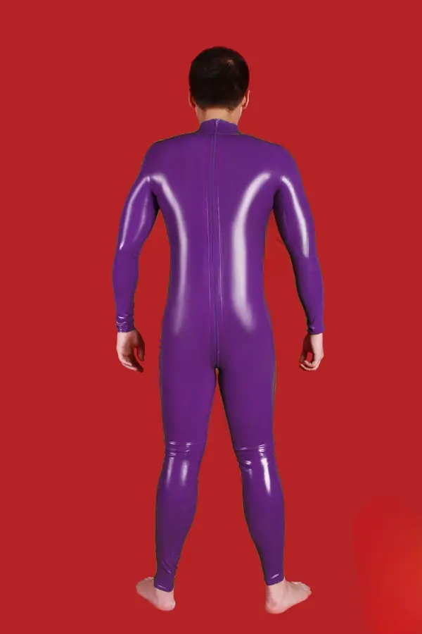 Latex Mens Nipple-Zipper Catsuit Latex Mens Nipple-Zipper Catsuit