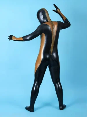 Latex Mens Octagrama Total Body Gimp Catsuit Latex Mens Octagrama Total Body Gimp Catsuit