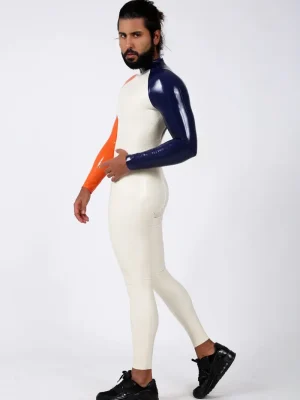 Latex Mens Oddity Raglan-Sleeved Catsuit