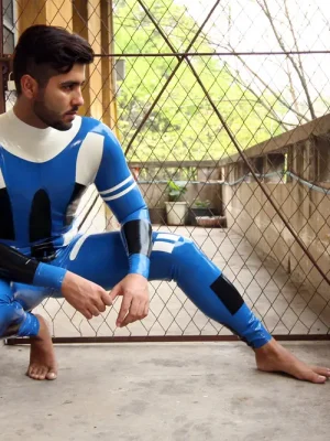 Latex Mens Pallas Back Zipper Catsuit Latex Mens Pallas Back Zipper Catsuit