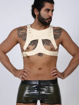 Latex Mens Shielded Harness Latex Mens Shielded Harness