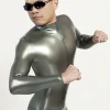 Latex Mens Stagger Lee Shoulder-Zipper Catsuit