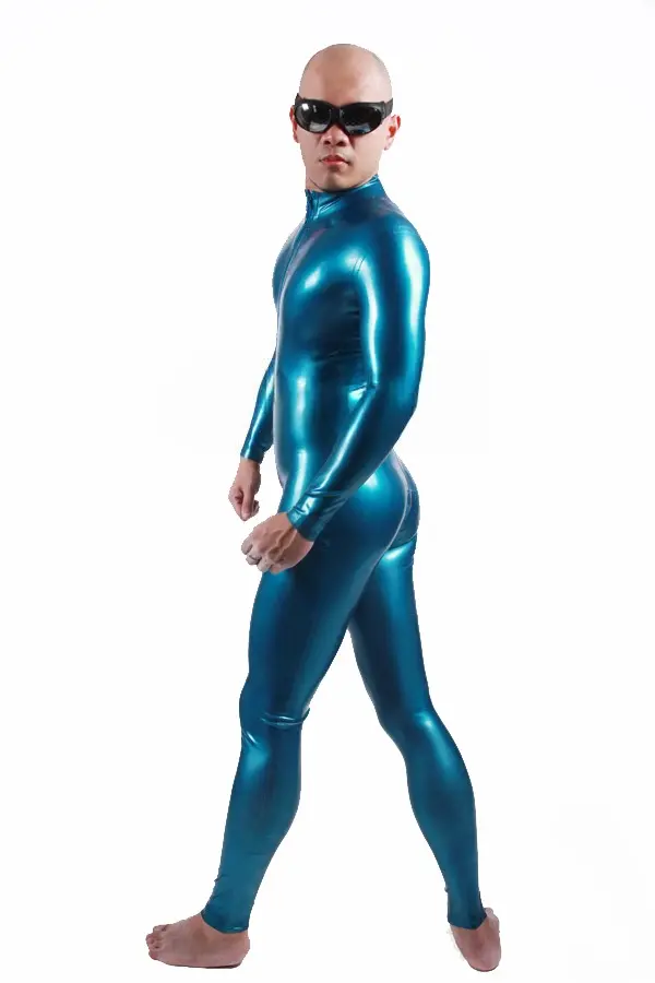 Latex Mens Standard Front Zipper Catsuit Latex Mens Standard Front Zipper Catsuit