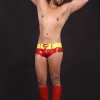 Latex Mens Suit with Feet Catsuit