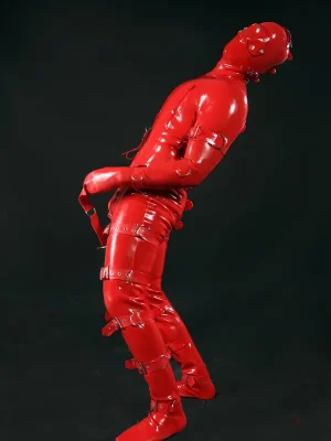 Latex Mens The Strapping Heavy Suit Catsuit