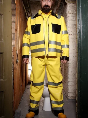Latex Mens Tradesman Jacket
