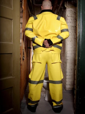 Latex Mens Tradesman Jacket