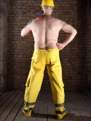 Latex Mens Tradesman Pants