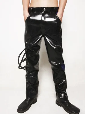 Latex Mens Tube-Legged Jeans Latex Mens Tube-Legged Jeans