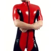 Latex Mens Ultra-Zee Comic Character Costume Catsuit Latex Mens Ultra-Zee Comic Character Costume Catsuit