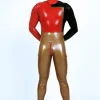 Latex Mens Two-Tones Front Zipper Surfsuit Latex Mens Two-Tones Front Zipper Surfsuit