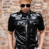 Latex Mens Unitard Striped Catsuit Latex Mens Unitard Striped Catsuit
