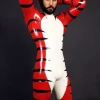 Latex Mens Western Saloon Corset Catsuit Latex Mens Western Saloon Corset Catsuit
