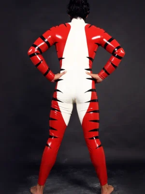 Latex Mens Wildside Neck Entry Catsuit Latex Mens Wildside Neck Entry Catsuit