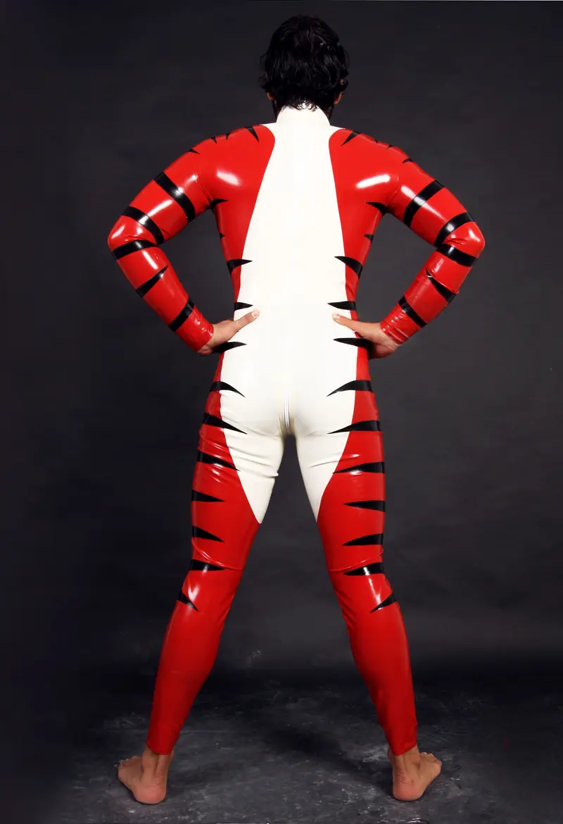 Latex Mens Wildside Neck Entry Catsuit Latex Mens Wildside Neck Entry Catsuit