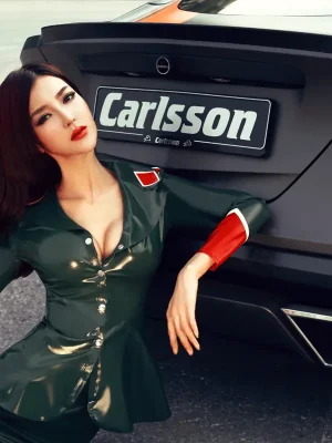 Latex Miss Military Uniform Jacket