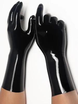 Latex Mold Shorter Gloves