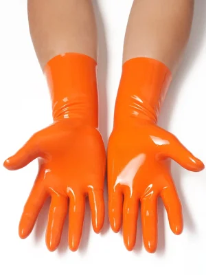 Latex Mold Shorter Gloves